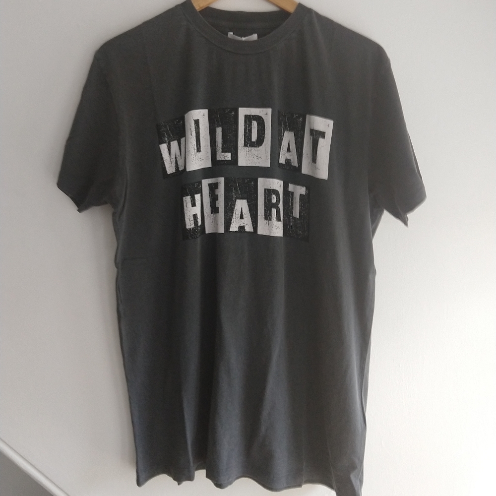 Anine Bing Black Graphic 'Wild At Heart' Tee